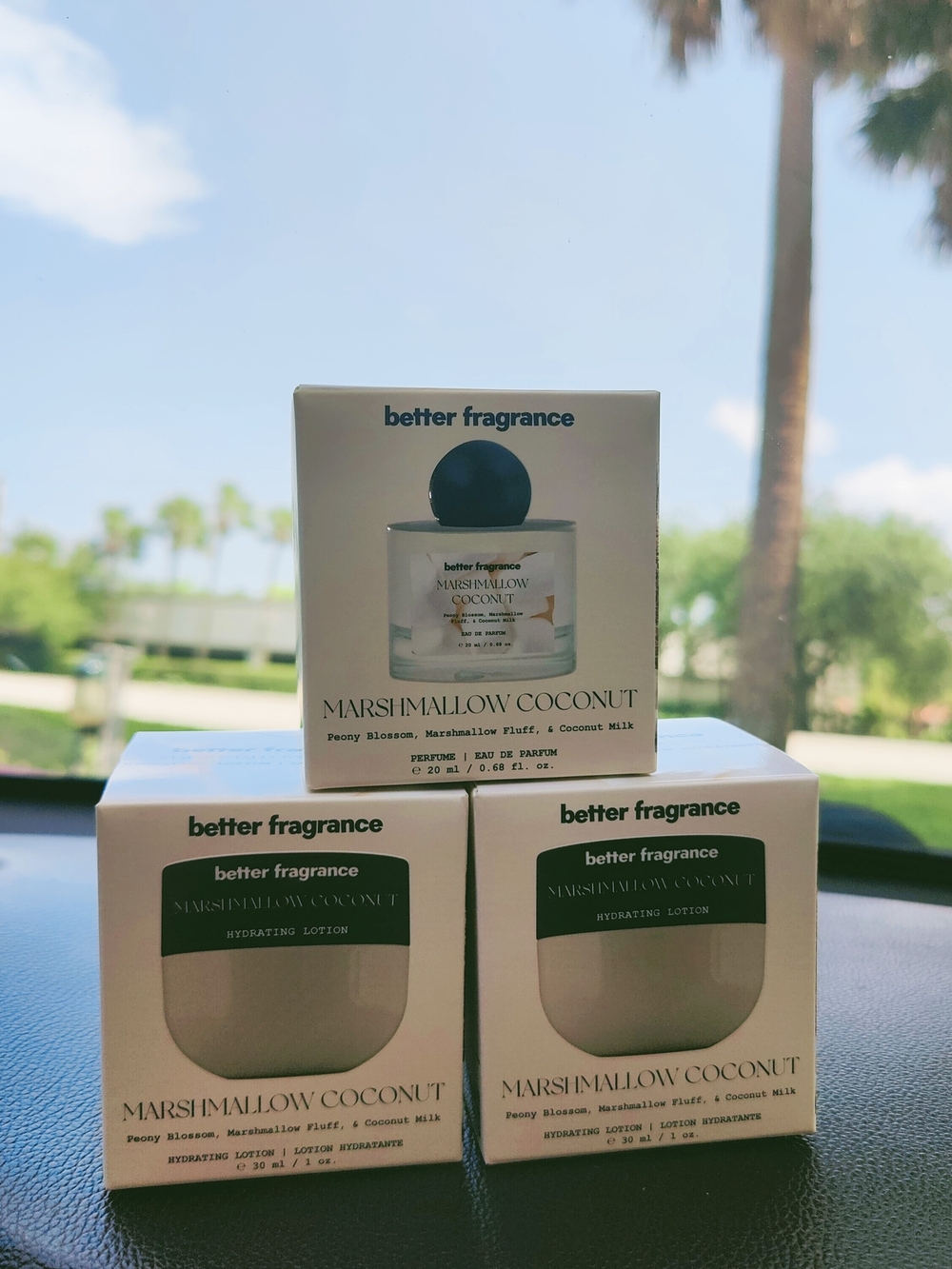 Better Fragrance Marshmallow Coconut Perfume and Lotion